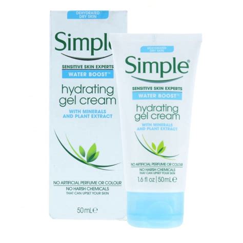 Simple Water Boost Hydrating Gel Cream Make Up From High Street