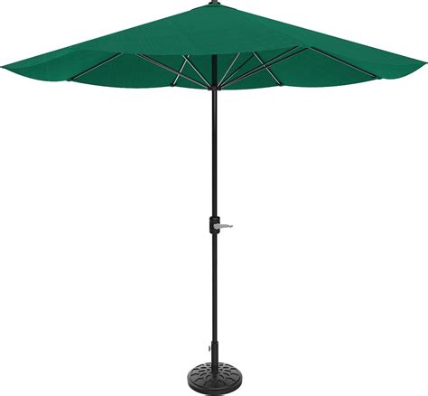 Pure Garden 50 Lg1032b Patio Umbrella With Stand 9 Ft