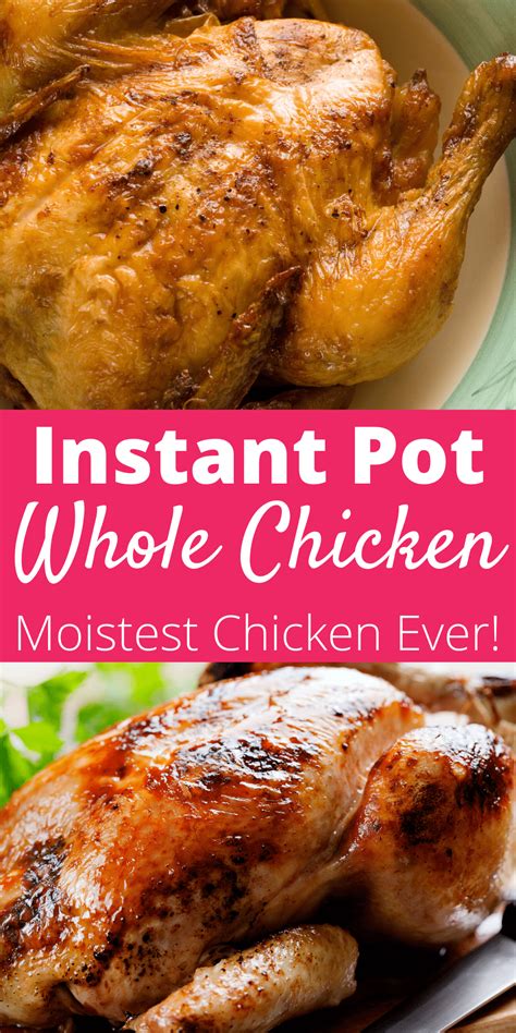 You may be able to find the same content in another format, or you may be able to find more. This is the BEST Instant Pot Whole Chicken Recipe EVER ...