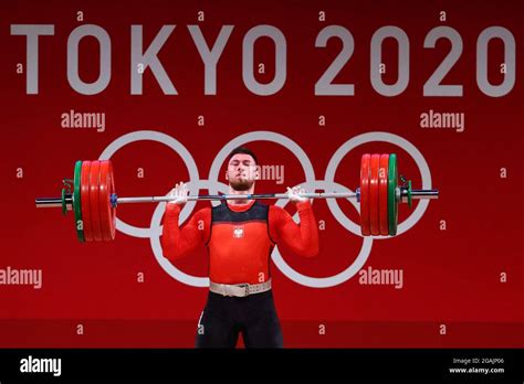 Tokyo 2020 Olympics Weightlifting Mens 96kg Group A Tokyo