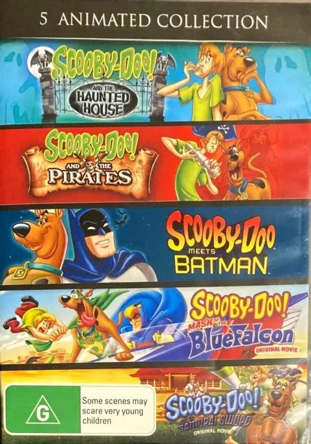 Scooby Doo 5 Animated Collection Dvd 2014 5 Disc Set 1583