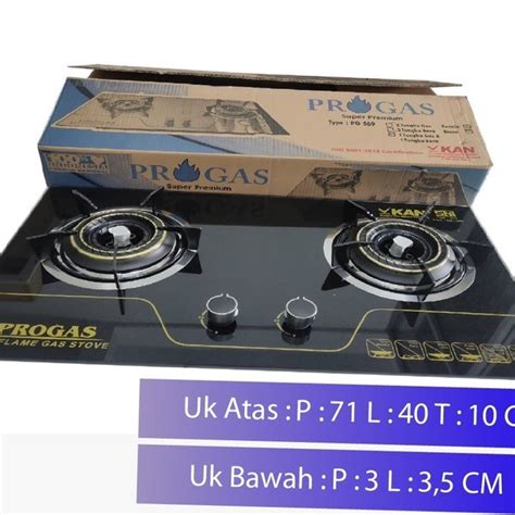 may, 2021 pensonic gas stove price in malaysia starts from rm 53.99. Kompor Gas Tanam Kaca Progas 2 Tungku Sudah SNI di Lapak ...