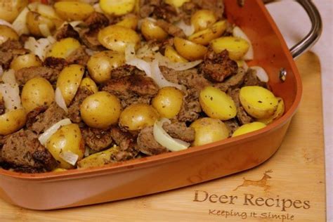 Venison And Potatoes Recipe Venison Recipes Deer Tenderloin