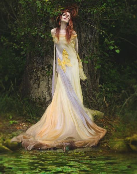 Forest Maiden Medieval Fantasy Nature Photoshoot Mother Nature