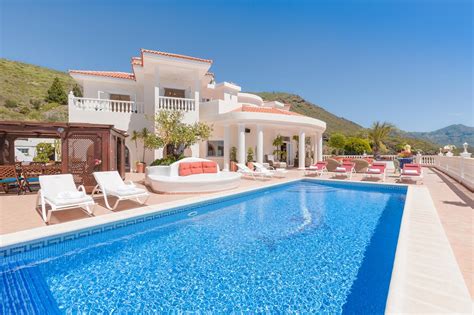villa monaco adeje luxury holiday rentals tenerife private heated swimming pool sleeps 23 guests