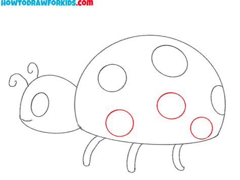 How To Draw A Ladybug Easy Drawing Tutorial For Kids