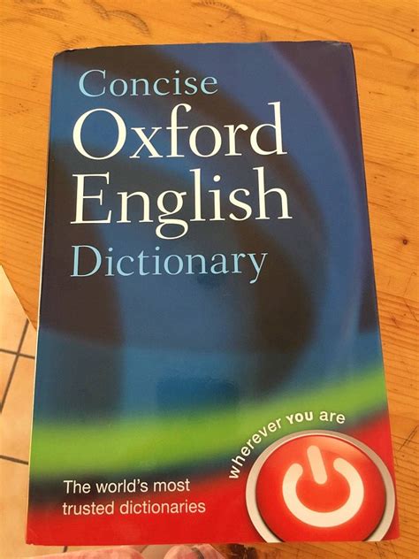 Vends Concise Oxford English Dictionary Sur Gens De Confiance