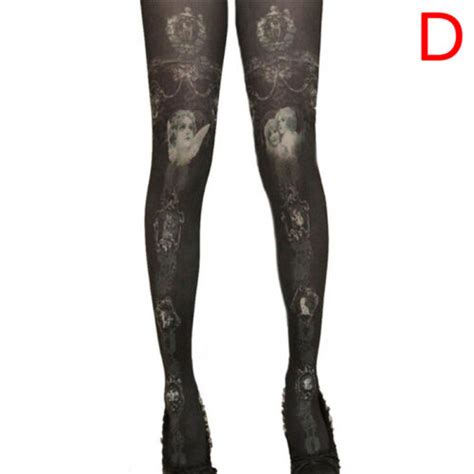 Pantyhose Socks Fancy Floral Print Tights Pantyhose Stocking Party