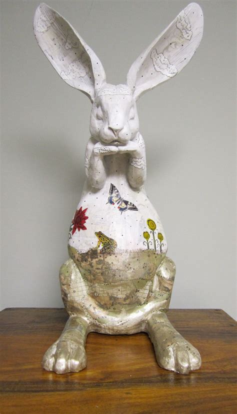 This Is A Rabbits World Sculpture Sarah Ogren Flickr