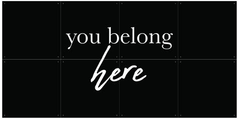 You Belong Here — Stage Skins