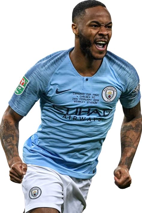 Raheem Sterling football render - 51598 - FootyRenders