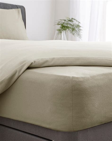Brushed Cotton Extra Deep Fitted Sheet J D Williams