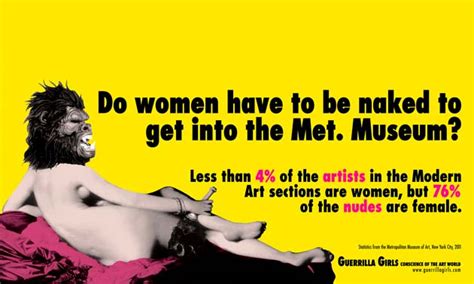 Tentoonstelling MOED X Guerrilla Girls Strijden Tegen Uitsluiting In