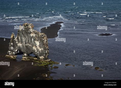 Iceland Snaefellsnes Peninsula Volcanic Rock Formations At