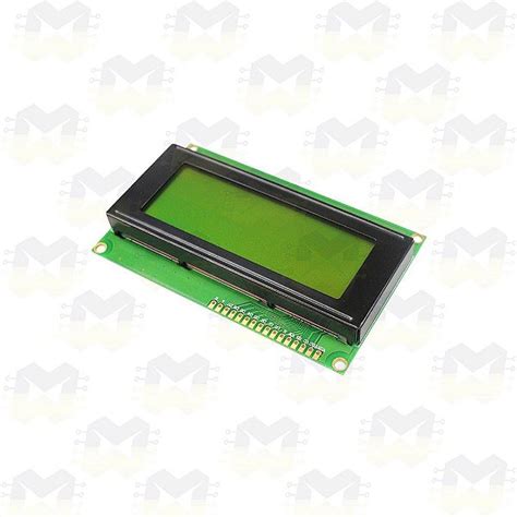 Display Lcd 20x4 Com Backlight Verde Masterwalker Shop Componentes