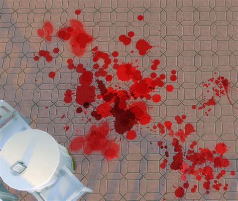 Sims 4 Blood Splatter Cc