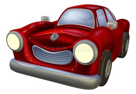 Cartoon Convertible Car Stock Vector Illustration Of Road 41921132
