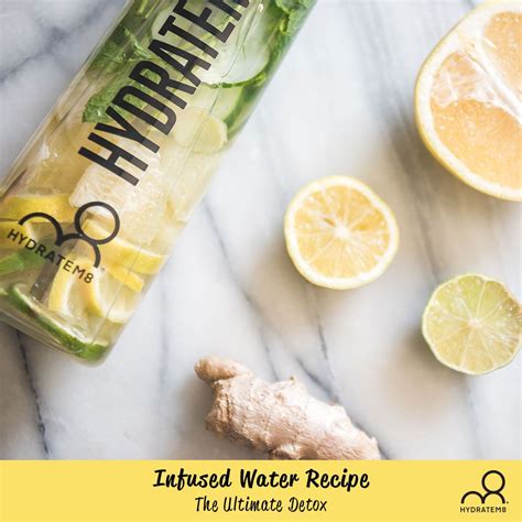 The Ultimate Detox Hydratem8 Water Recipes Infused Water Recipes
