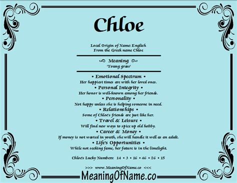 Chloe Rose Name Meaning Catchy Business Names