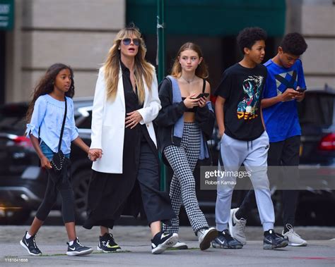Her career as a top fashion model and swimsuit star began almost by accident when, on a lark, she submitted photos to a model competition hosted by petra. Heidi Klum and her kids seen out and about in Manhattan on ...