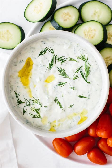Best Tzatziki Recipe Easy And Authentic Downshiftology