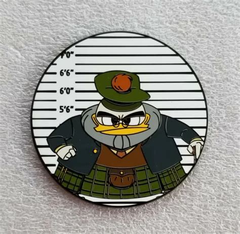 Disney Afternoon Fantasy Pin Profile Style Pin Ducktales Flintheart