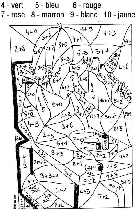25 Www.coloriage Magique A Imprimer Génial  Color by numbers, Coloring
