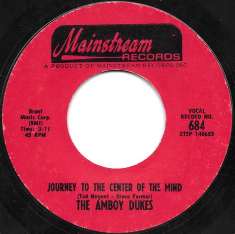 The Amboy Dukes Journey To The Center Of The Mind 1968 Vinyl Discogs
