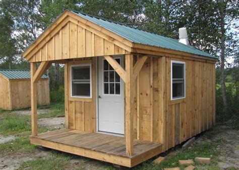 Prefab Pond House 10x16 Cabin Kit Jamaica Cottage Shop Tiny Cabin