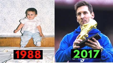 Lionel Messi Transformation From 1 To 30 Years Old Youtube