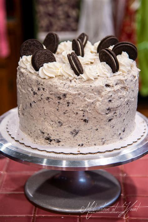 Oreo Cheesecake Cake Midwestern At Heart