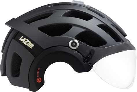 Lazer Anverz Nta Mips Helmet With Led Matte Titanium I Bikesterbe