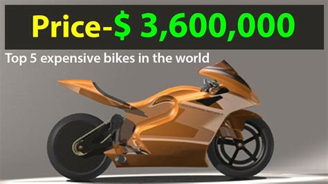 Top Expensive Bikes In The World YouTube