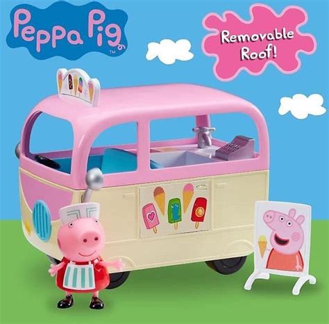 O.a flatbacks, roosjes, haarband elastiek, opstrijk applicaties & veel meer. Bol Com Peppa Pig Ice Cream Ven Ijsjes Wagen Figuur