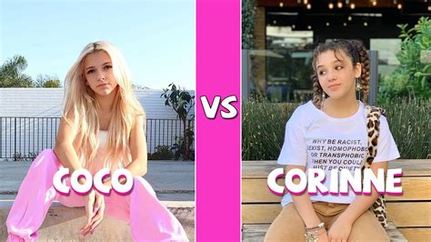 coco quinn vs corinne joy tiktok dance battle youtube