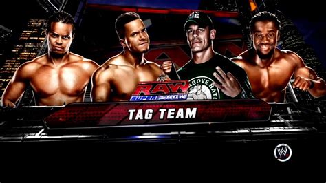 Wwe 13 Tag Title Match Primo And Epico Vs John Cena And Kofi Kingston