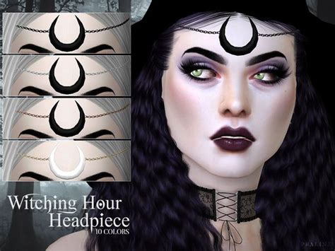 Pralinesims Witching Hour Headpiece Sims 4 Sims Sims 4 Piercings