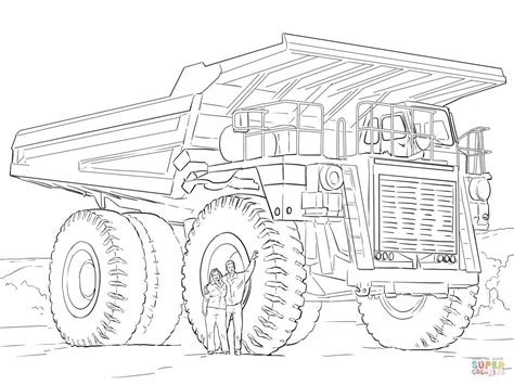 8 Coloring Page Dump Truck | Truck coloring pages, Valentines day