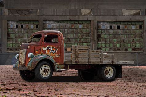 Rusty Vintage Ford 7 Up Delivery Truck Photograph By Nick Gray Pixels