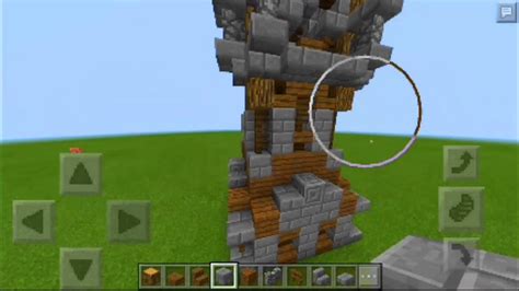 2 Speed Build Tower Mcpe Youtube