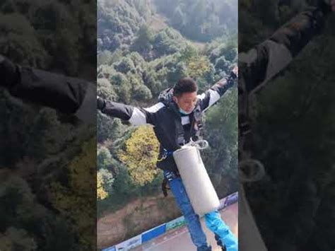 Funny Fail Bungee Jumping Funny Rope Diving Video Youtube