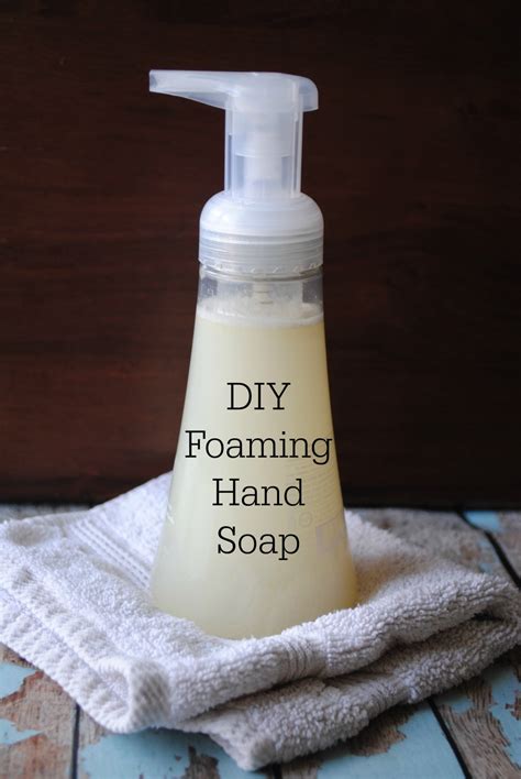 Because no government agency is currently. DIY Natural Foaming Hand Soap - Beneath My Heart