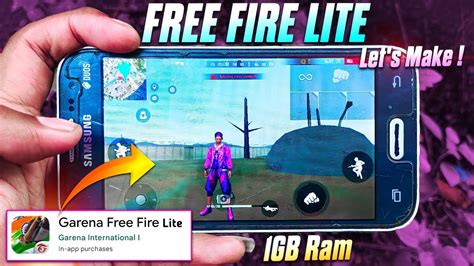 Lets Make Free Fire Lite In 1gb Ram Youtube