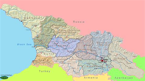 Kingdom Of Georgia Map