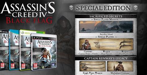 Buy Assassins Creed 4 Black Flag Special Edition PC Uplay CD Key From