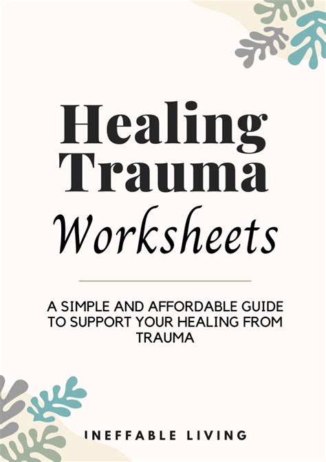 Healing Trauma Worksheets Notability Gallery