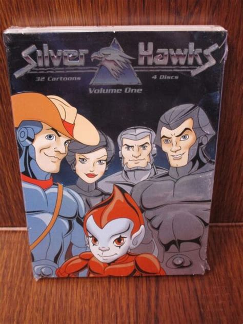 Silverhawks Season 1 Volume 1 Dvd 2008 4 Disc Set For Sale
