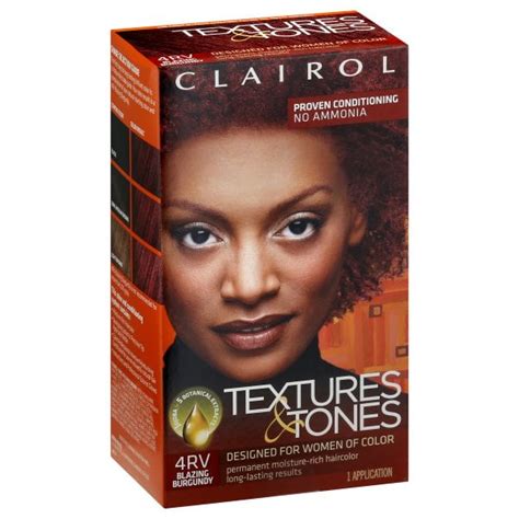 Clairol Textures And Tones Hair Dye Ammonia Free Permanent Hair Color