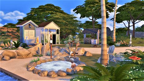 Sim House Design Workshop Sims 4 Island Life 岛屿天堂