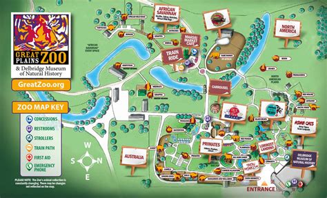 Dit is de plattegrond van dierenpark emmen! Zoo Map | Sioux Falls, SD | Great Plains Zoo